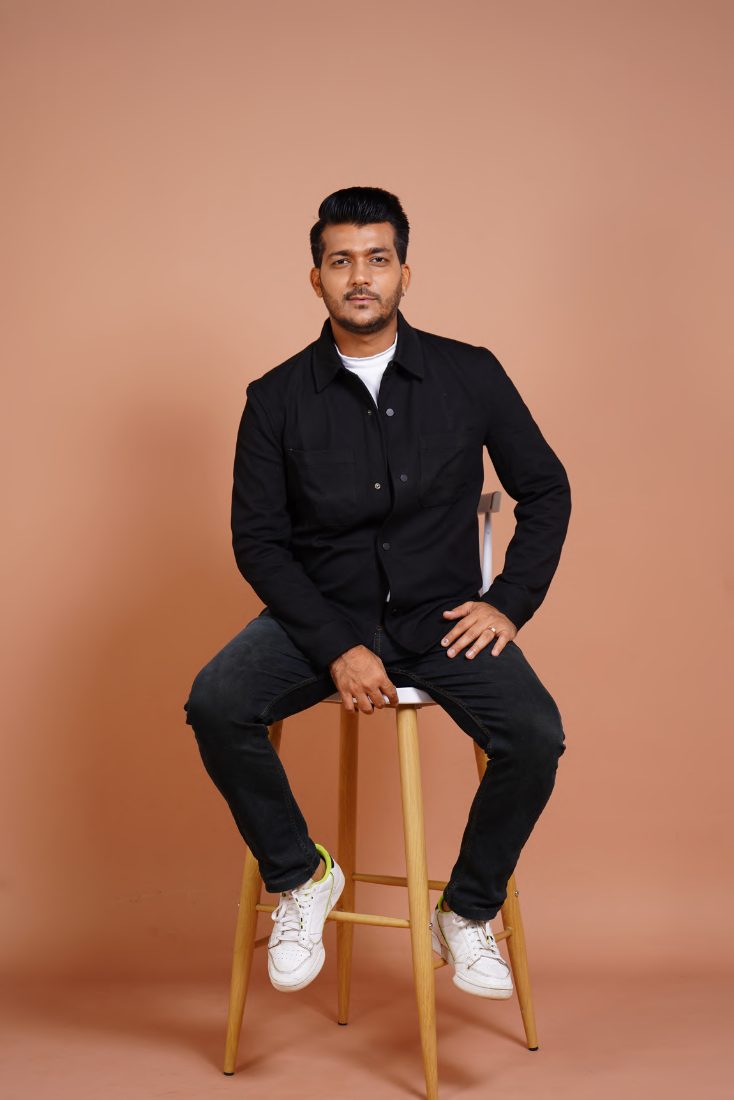 Portrait of Jignesh Chouhan, director at The Weddingwale