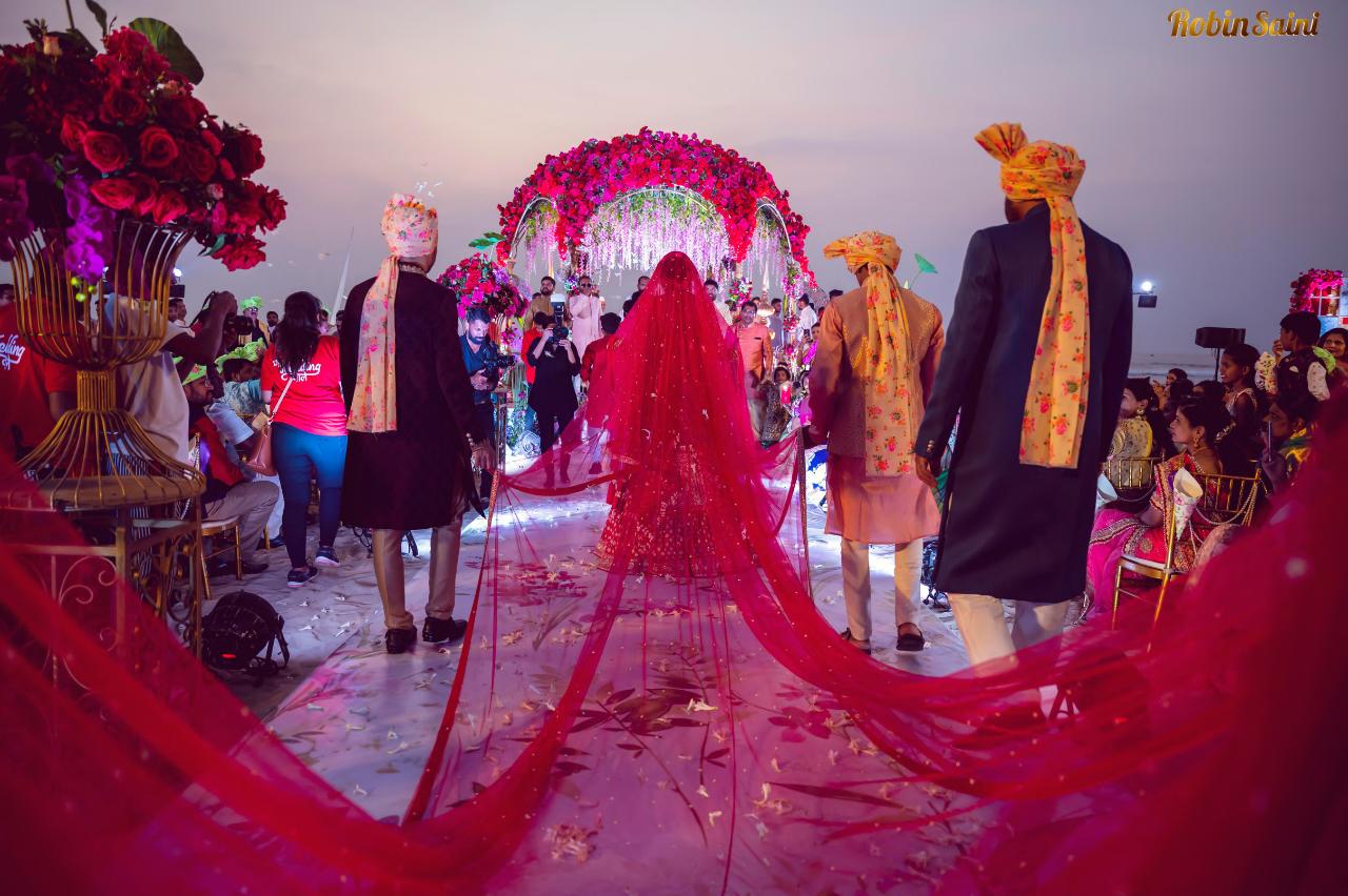 Samruddhi & Abhimanyu — wedding at The Leela Goa